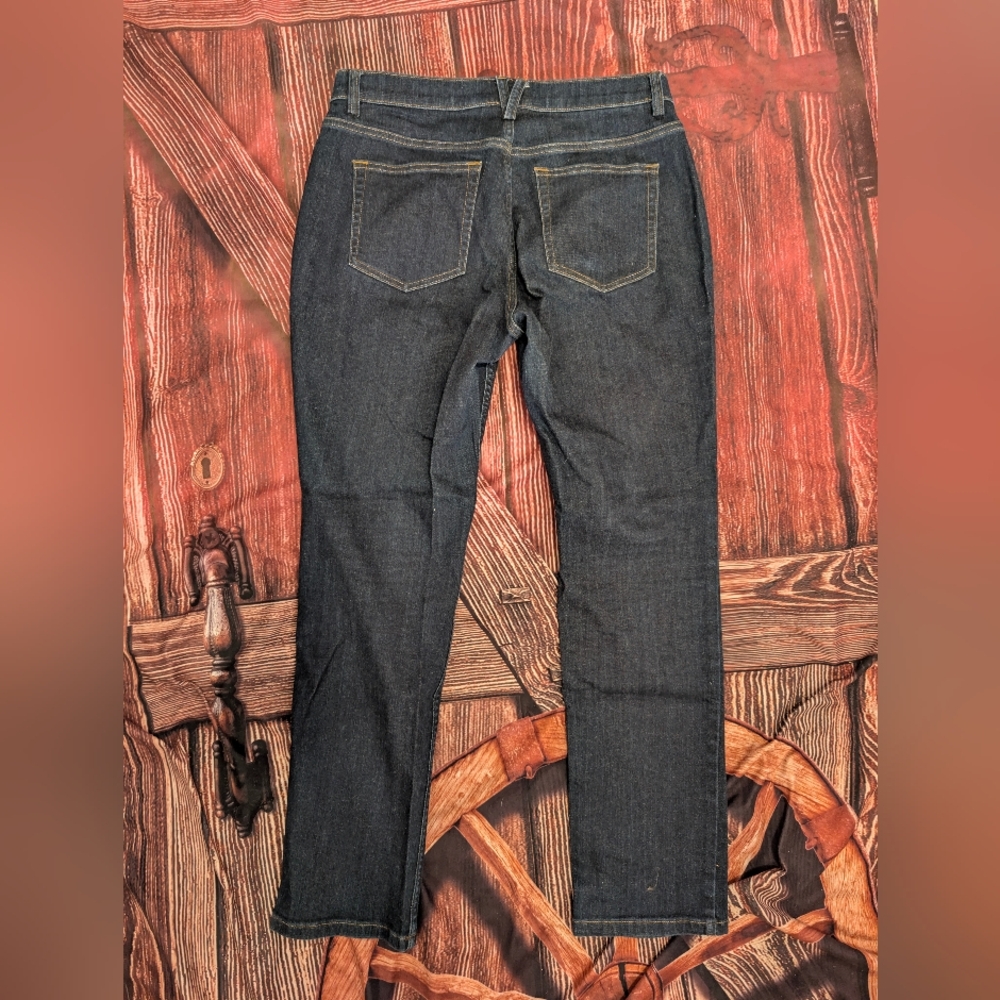 Duluth Trading Daily Denim Straight Leg Jeans For Women - Picture 2 of 3
